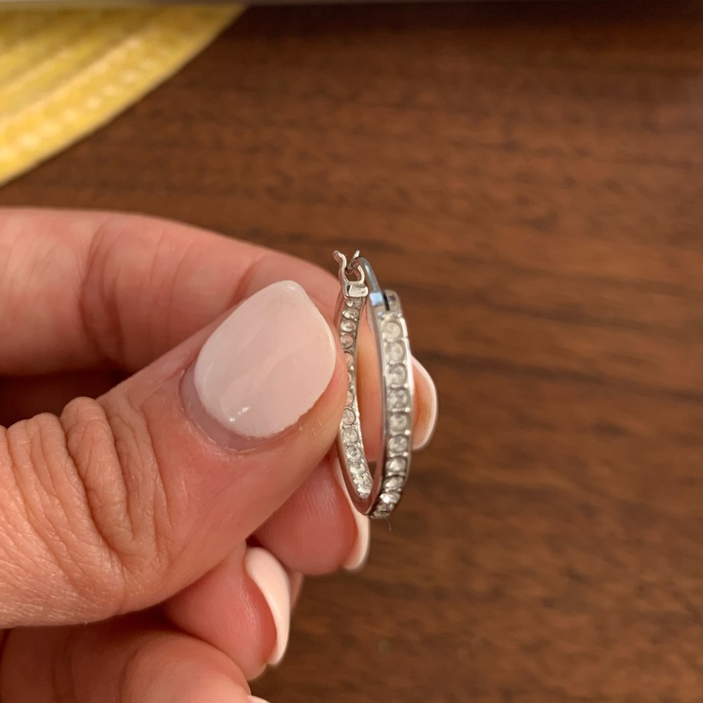 Swarovski Hoops